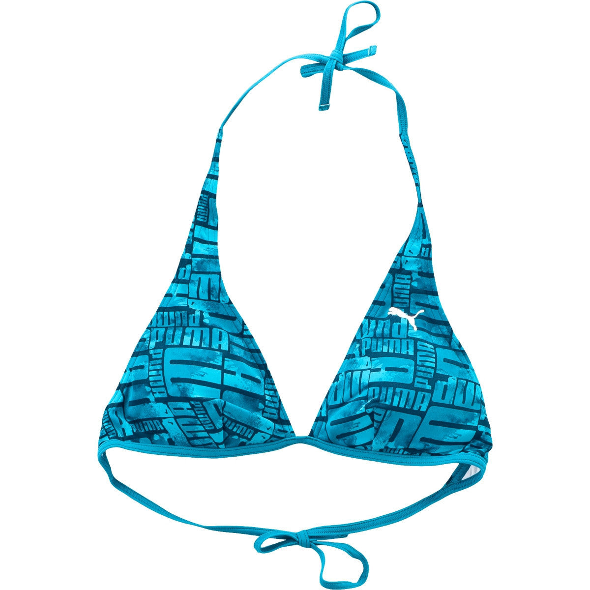 Swimming - Puma Logo Halterneck Bikini Swim